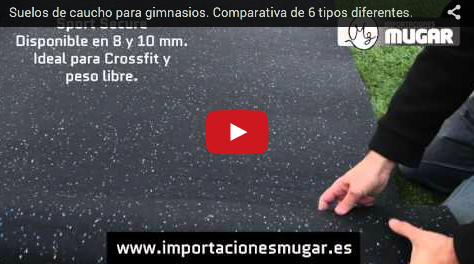 Suelo de gimnasio. Pavimento deportivo. Video explicativo